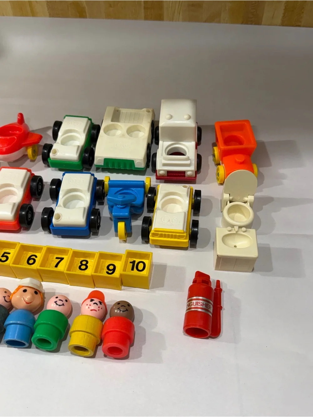 1973 Fisher Price Play toy car and more lot